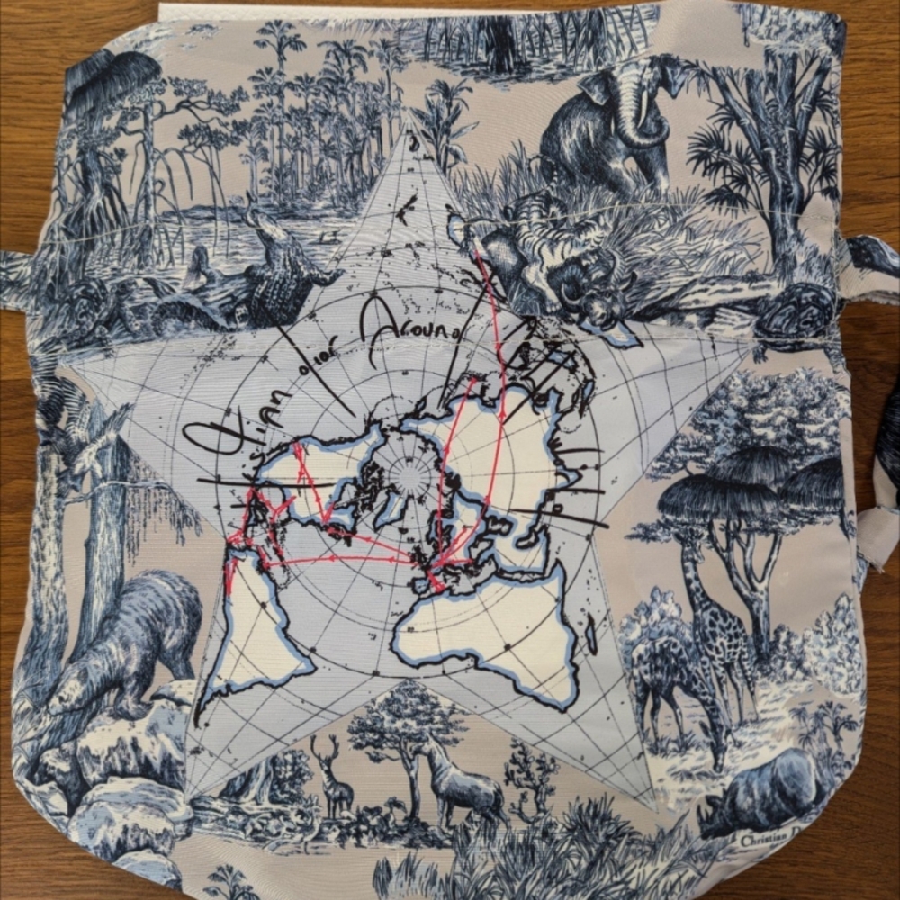 Dior Limited Edition Drawstring Bag